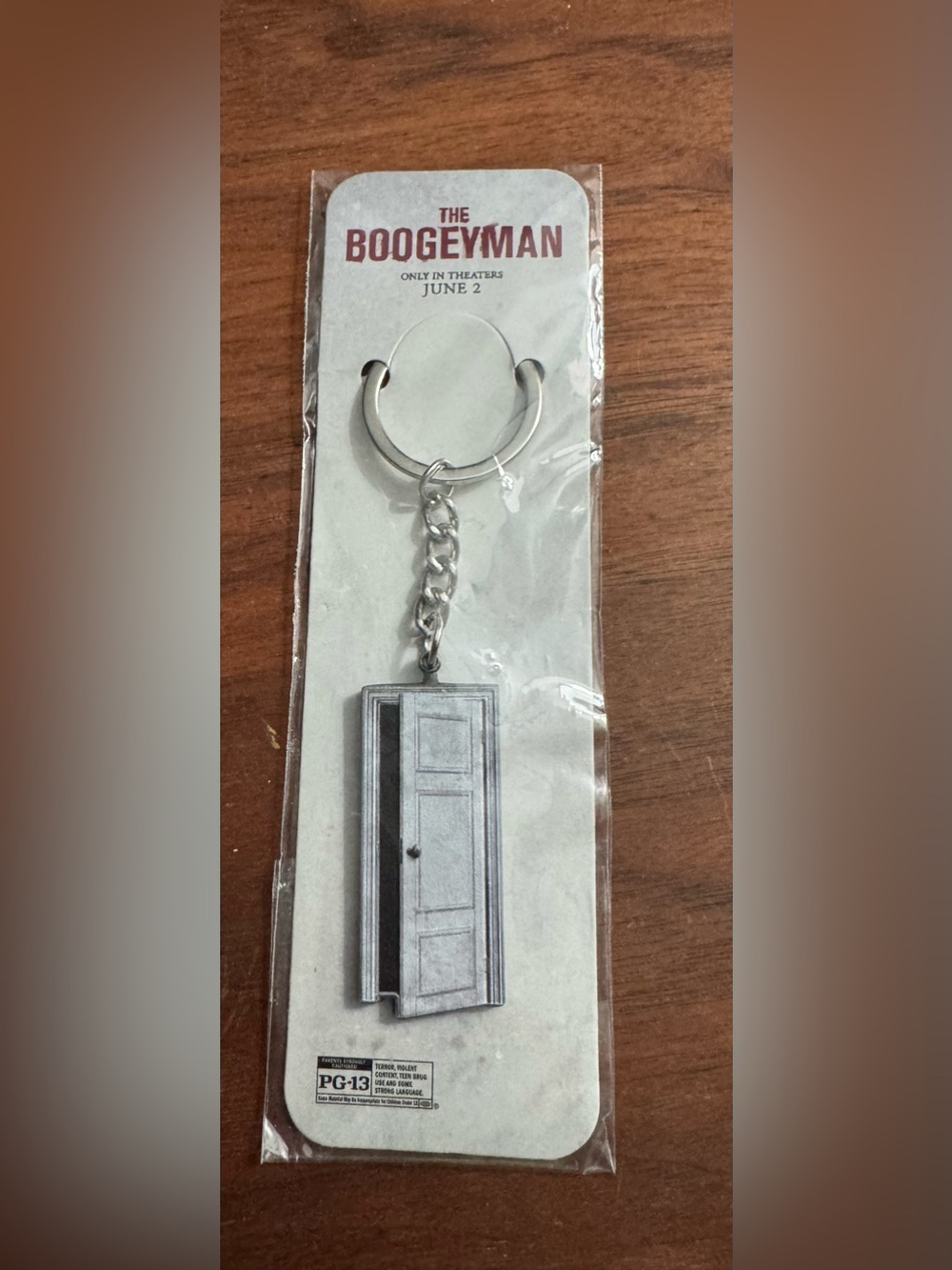 2023 The Boogeyman Horror Movie Exclusive Early Screening Promo Keychain